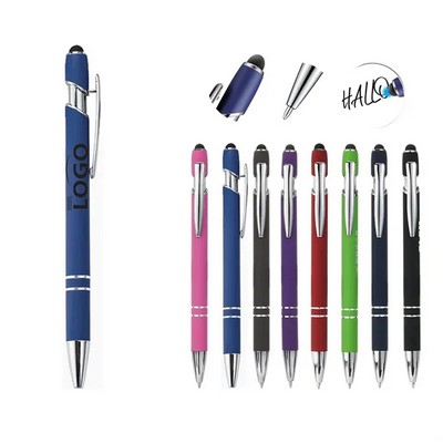 Stylus Retractable Ballpoint Pen